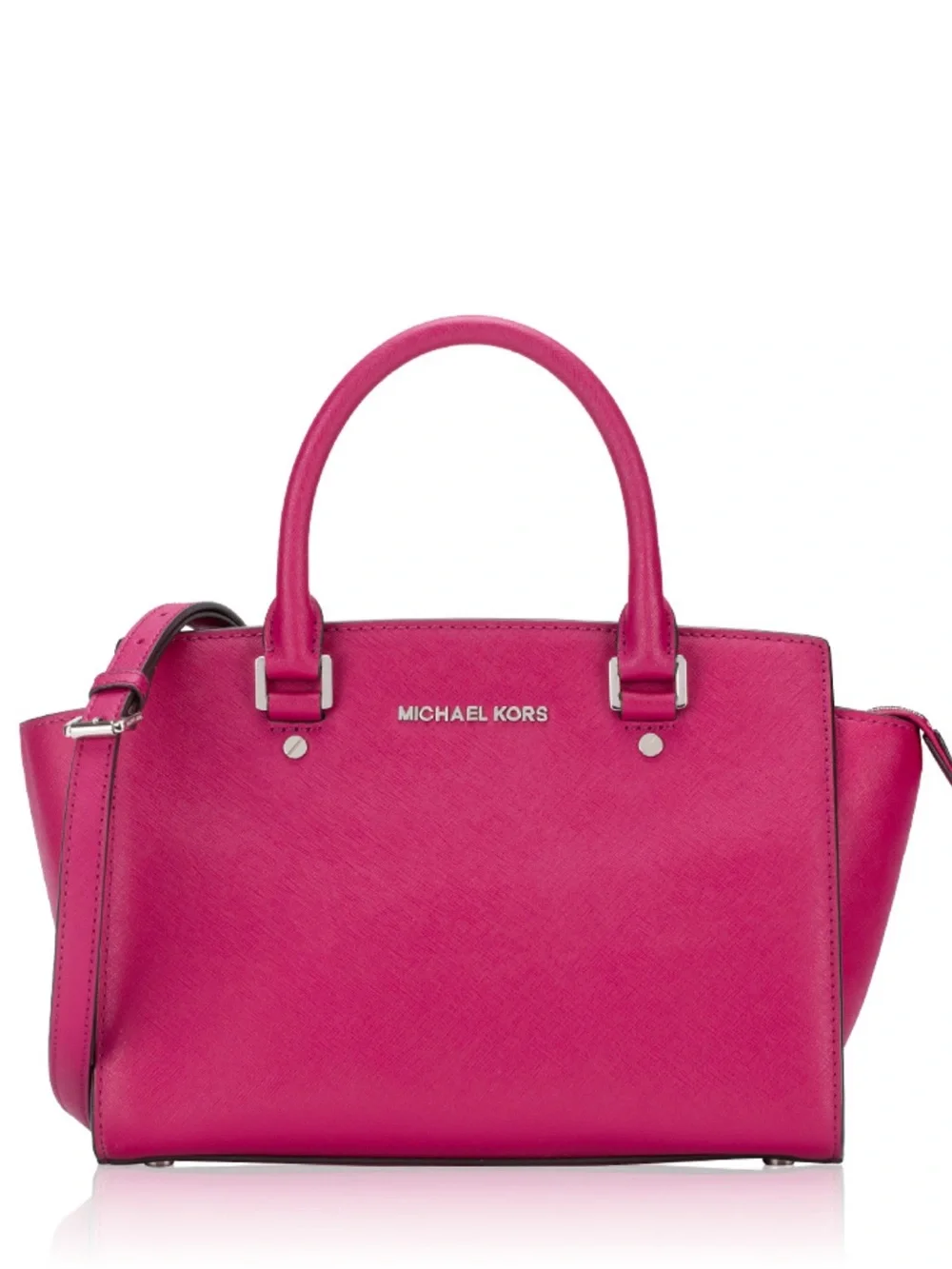 Michael Kors Selma Saffiano Leather Medium Satchel
